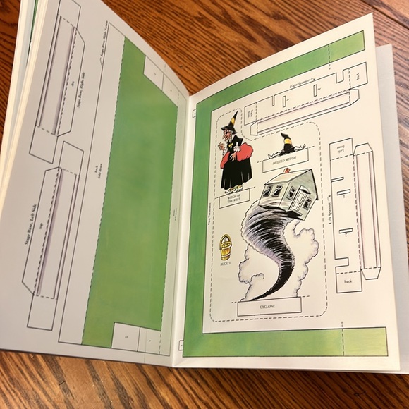 NWT The Wizard Of OZ Toy Theater Cut & Assemble Full Color Characters & Scenery - Picture 14 of 15